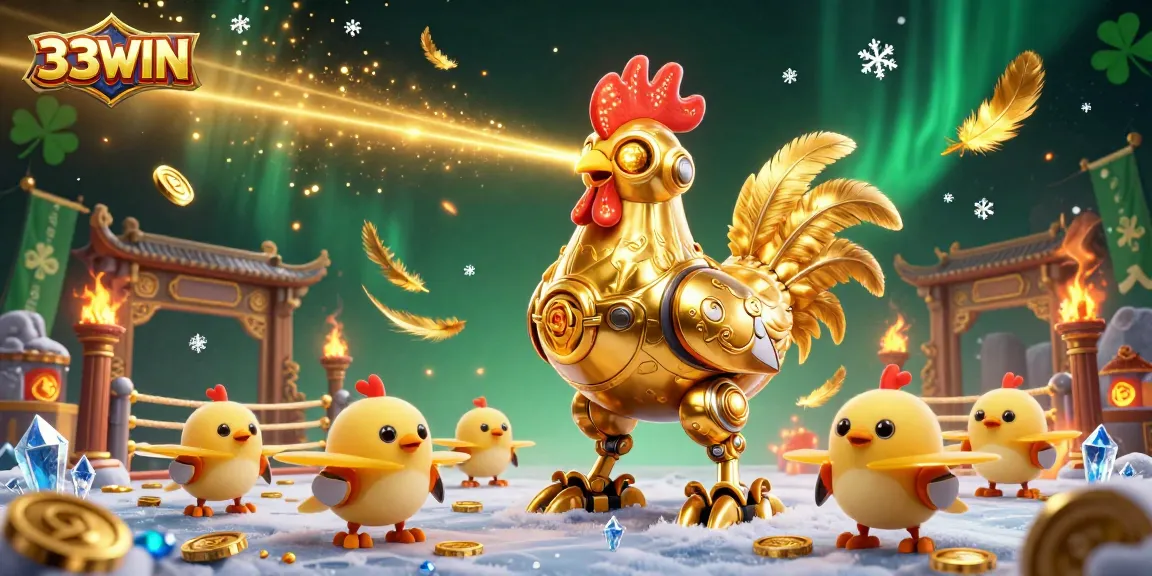 Experience thrilling gameplay at 33WIN with charming 3D characters in an exciting casino setting.