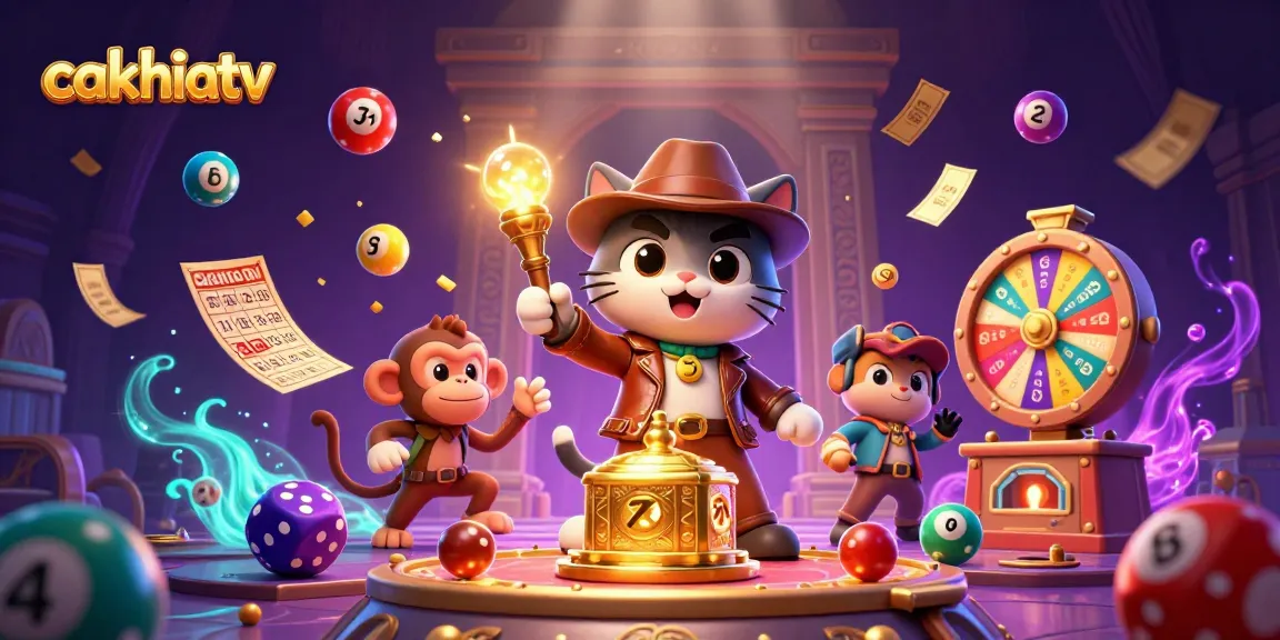 Experience thrilling gaming moments with cakhiatv in this vibrant 3D casino adventure.