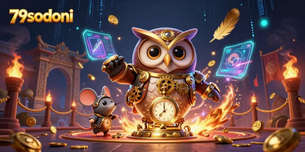 Experience thrilling gameplay at 79sodoni with dynamic, immersive casino illustrations capturing the excitement.
