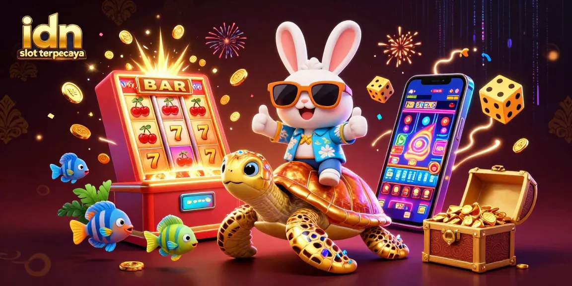 Slot Gacor IDN Slot Terpercaya, menarik jackpot dalam permainan slot dengan karakter 3D yang lucu