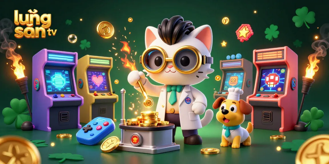 Experience thrilling action with lương sơn tv's gameplay features in this vibrant casino illustration.