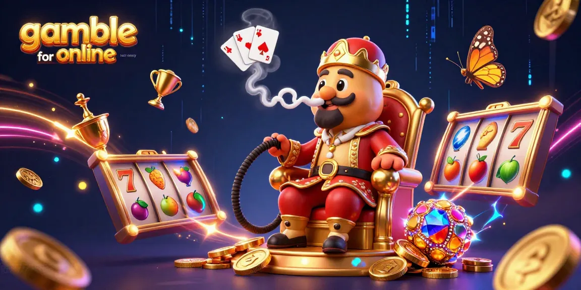 Action-packed scene with a caterpillar master and symbols to gamble online for real money.