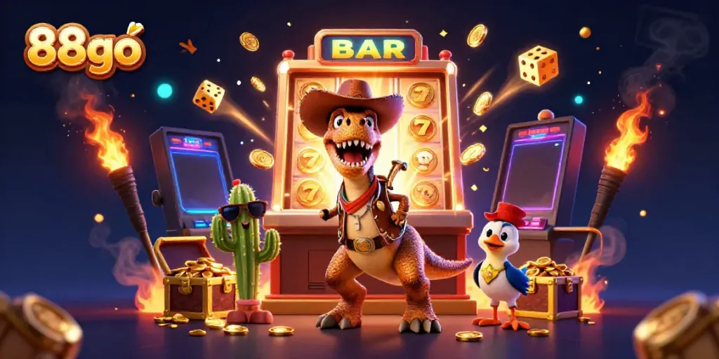 Engage with 88go through colorful casino games featuring thrilling jackpots and fun characters.